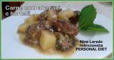 RECEITA: Carne de panela com abacaxi e hortelã